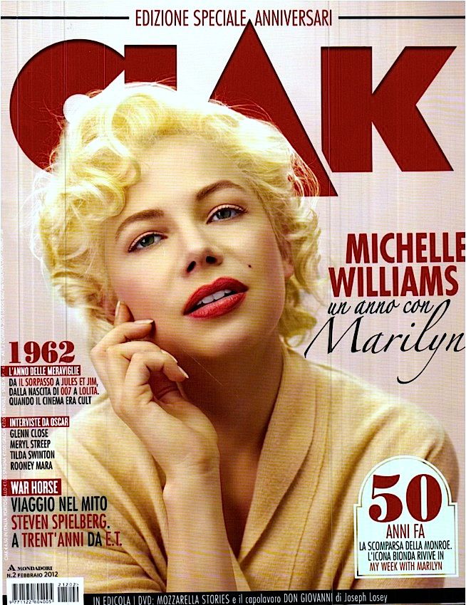 CIAK magazine side cover Issue 322 February 2012