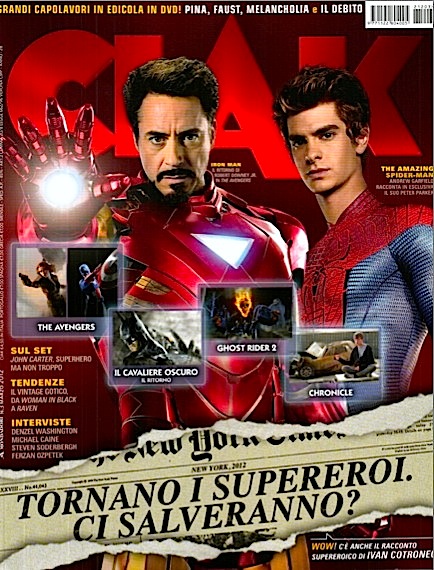 CIAK magazine side cover Issue 323 March 2012