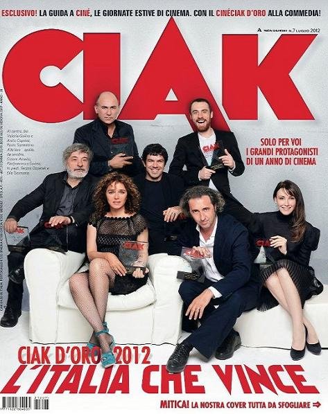 CIAK magazine side cover Issue 327 July 2012