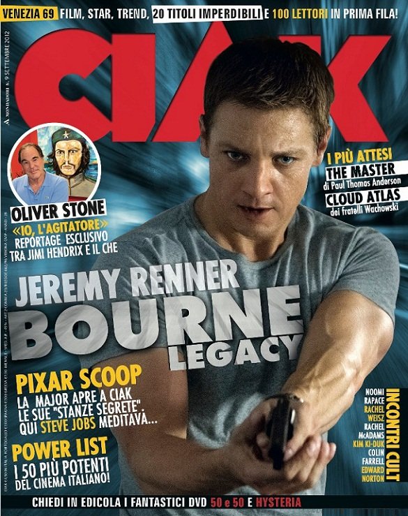 CIAK magazine side cover Issue 329 September 2012