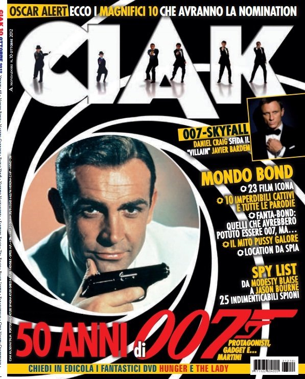 CIAK magazine side cover Issue 330 October 2012