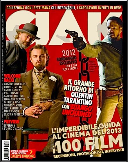 CIAK magazine side cover Issue 333 January 2013