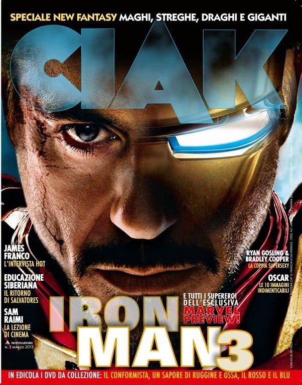 CIAK magazine side cover Issue 335 March 2013