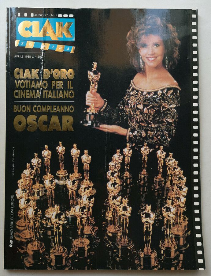 CIAK magazine side cover Issue 36 April 1988
