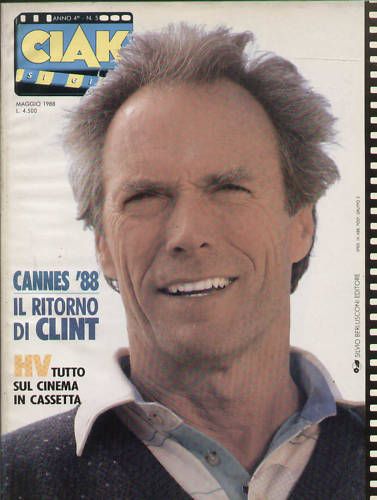 CIAK magazine side cover Issue 37 May 1988