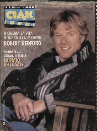 CIAK magazine side cover Issue 38 June 1988