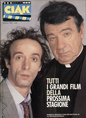 CIAK magazine side cover Issue 40 August 1988
