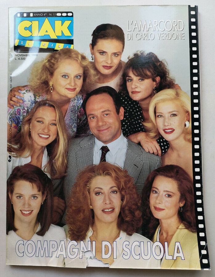 CIAK magazine side cover Issue 43 November 1988