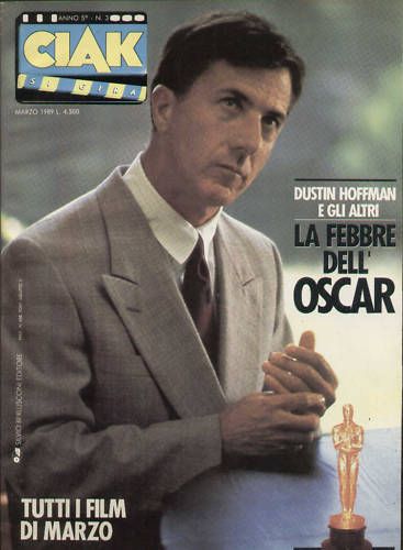 CIAK magazine side cover Issue 47 March 1989