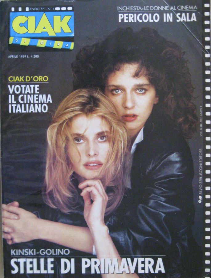CIAK magazine side cover Issue 48 April 1989