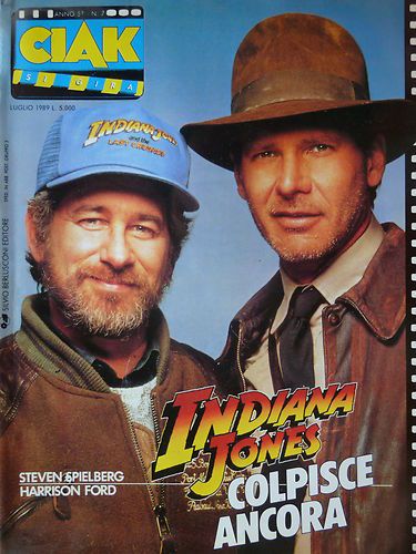 CIAK magazine side cover Issue 51 July 1989