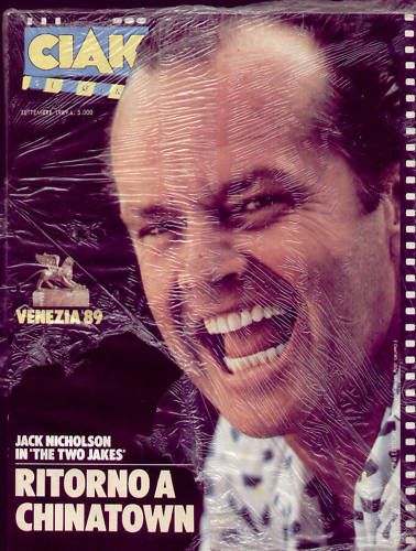CIAK magazine side cover Issue 53 September 1989