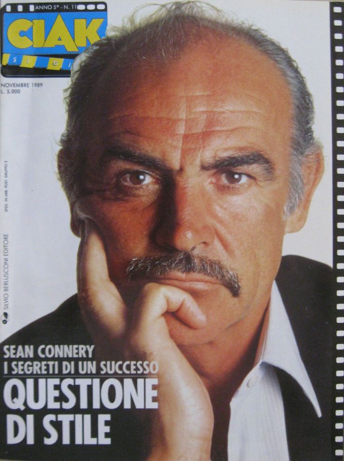 CIAK magazine side cover Issue 55 November 1989