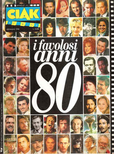 CIAK magazine side cover Issue 57 January 1990
