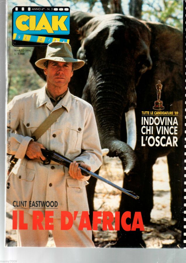 CIAK magazine side cover Issue 59 March 1990
