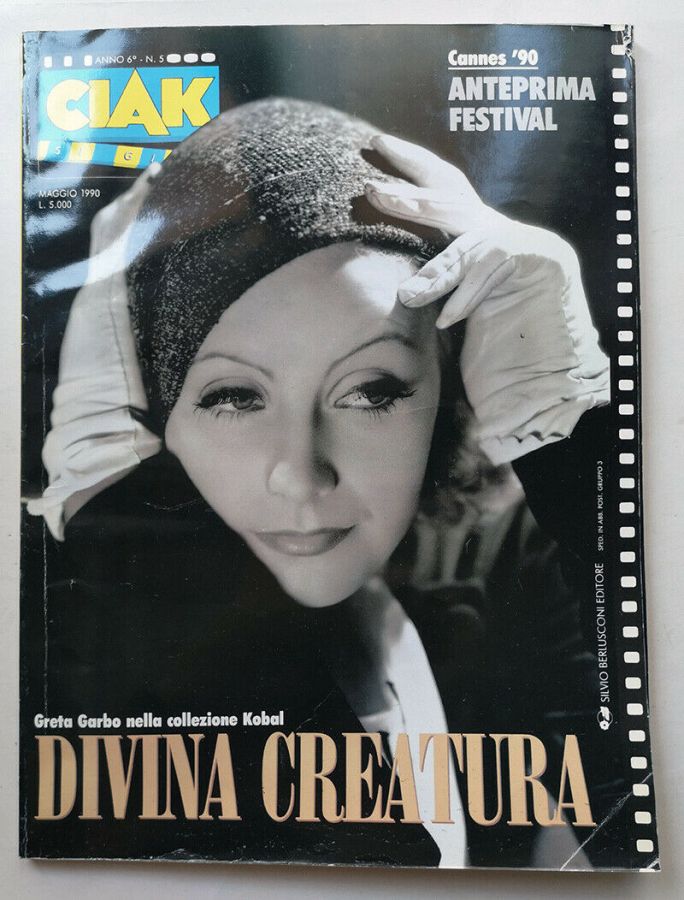 CIAK magazine side cover Issue 61 May 1990