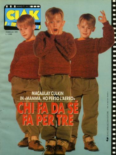 CIAK magazine side cover Issue 70 February 1991