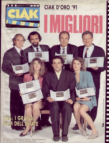 CIAK magazine cover Issue 75 July 1991