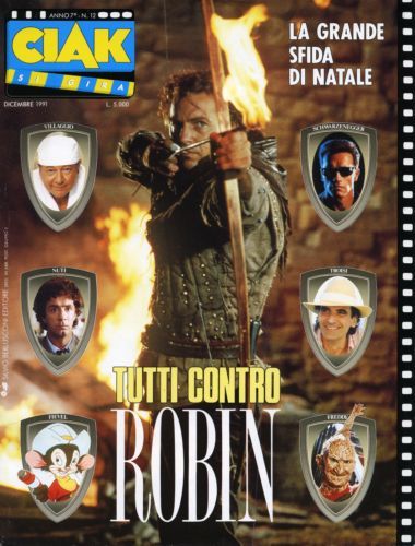 CIAK magazine side cover Issue 80 December 1991