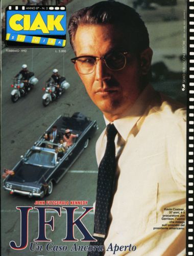 CIAK magazine side cover Issue 82 February 1992
