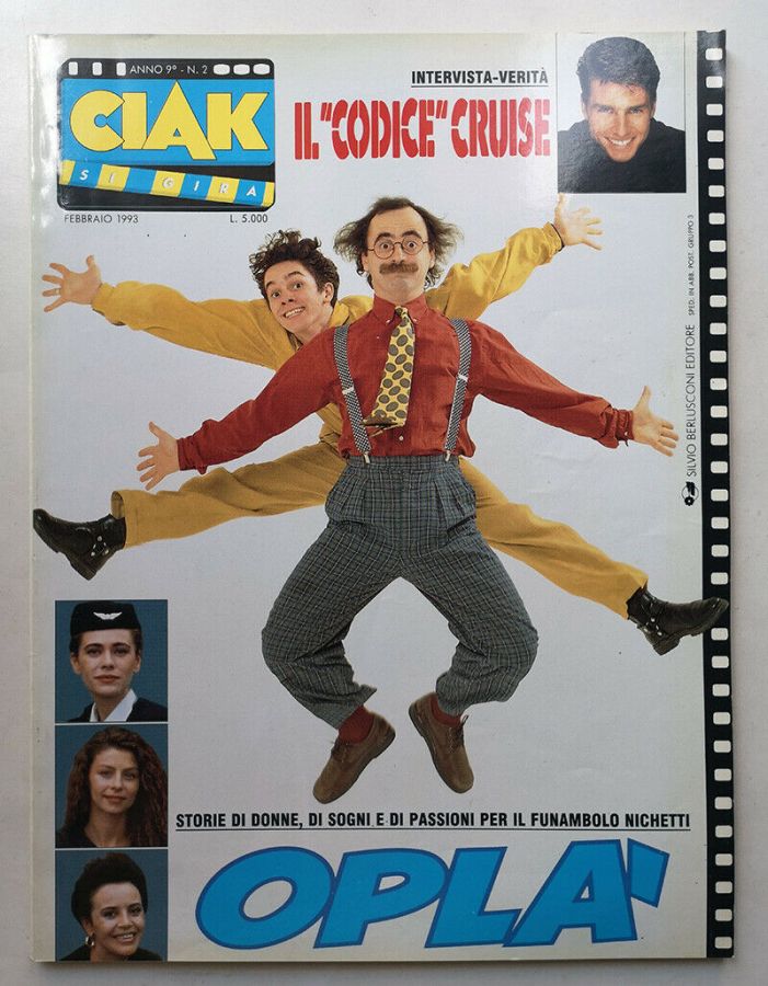 CIAK magazine side cover Issue 94 February 1993