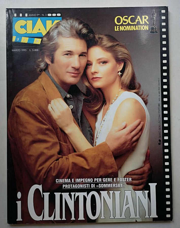 CIAK magazine side cover Issue 95 March 1993