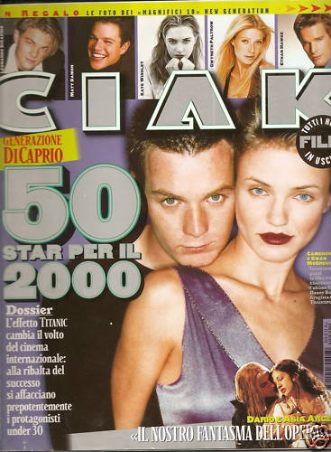 CIAK magazine side cover Issue 156 April 1998