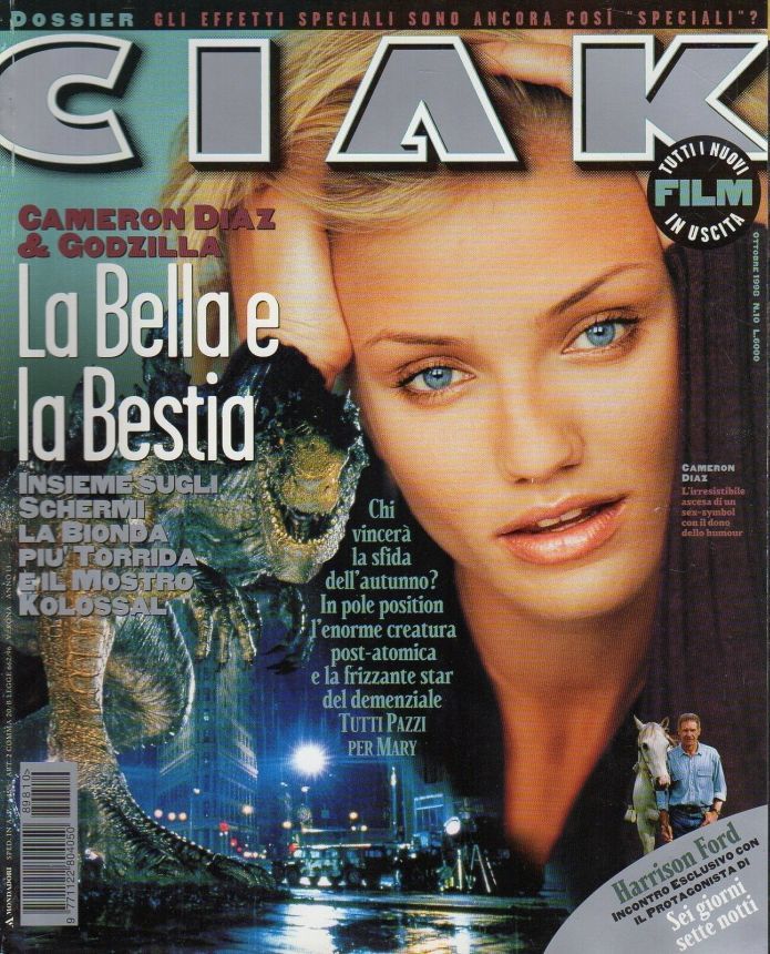 CIAK magazine side cover Issue 162 October 1998