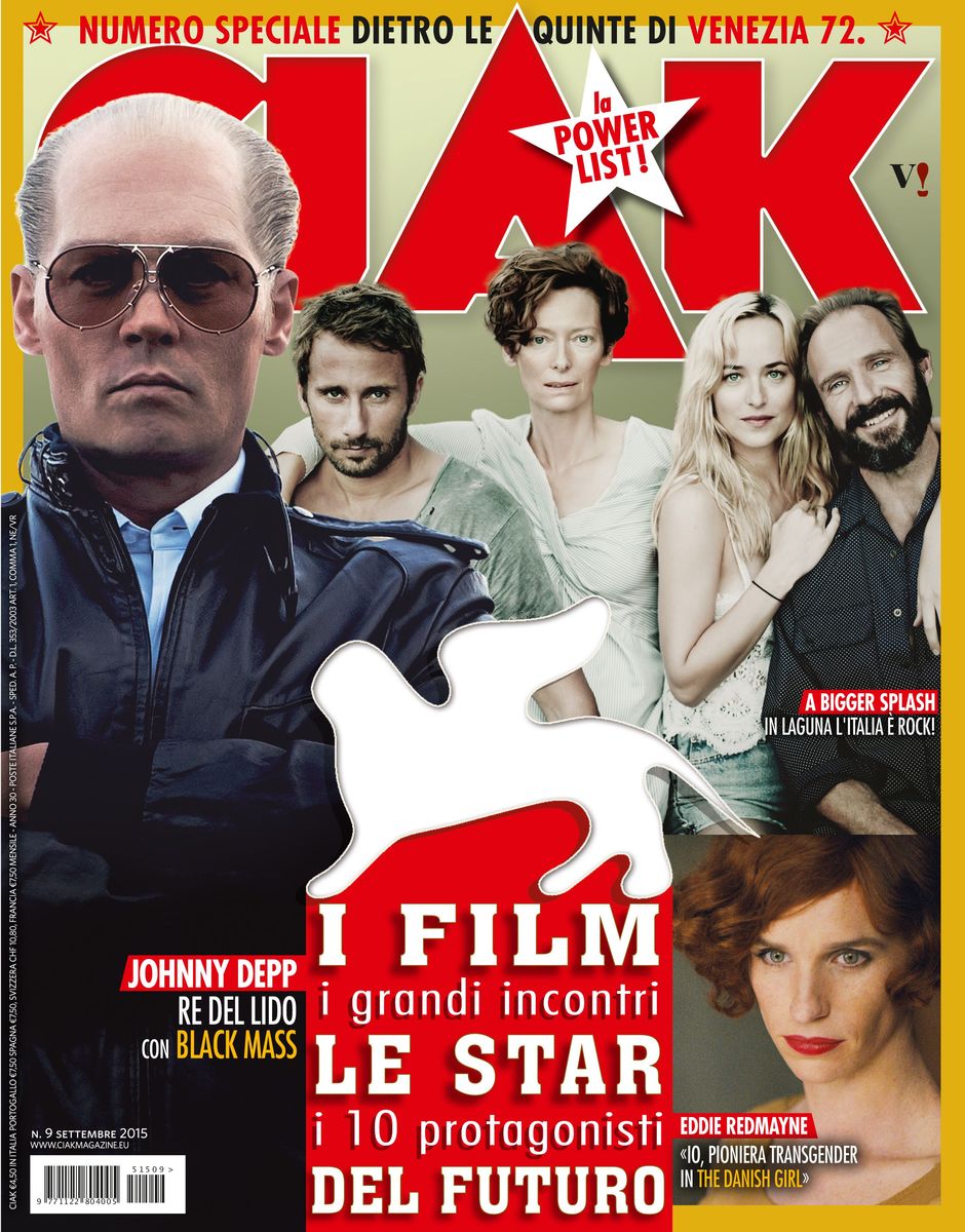 CIAK magazine side cover September 2015