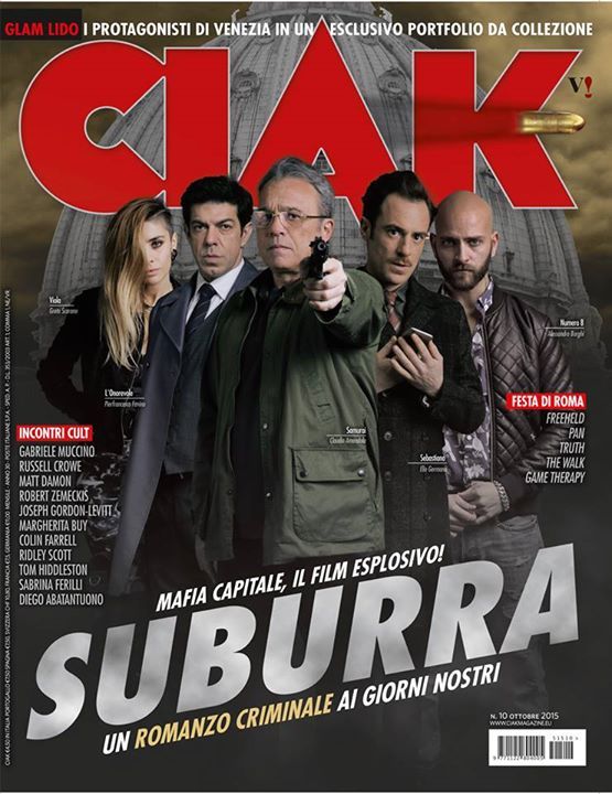 CIAK magazine side cover October 2015