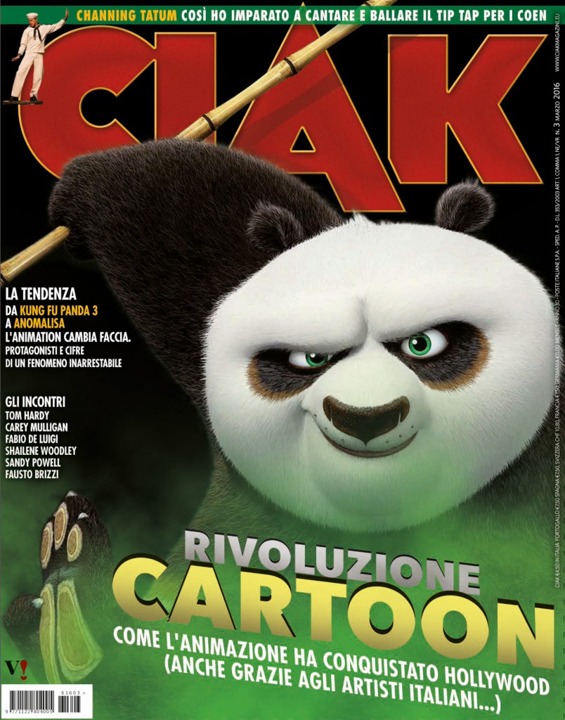 CIAK magazine side cover March 2016