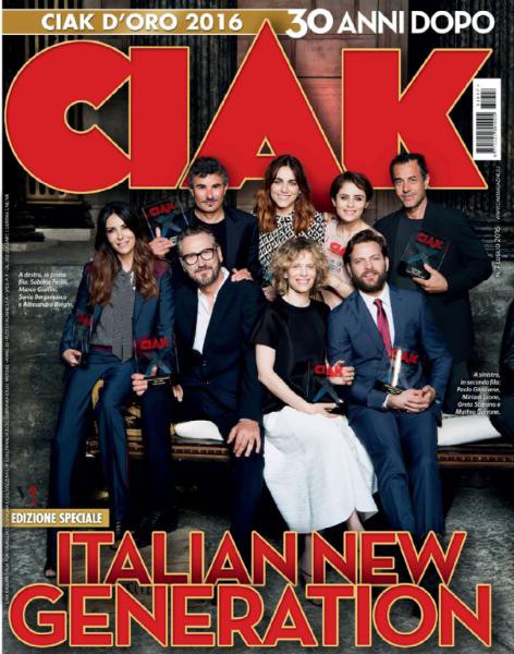 CIAK magazine side cover July 2016
