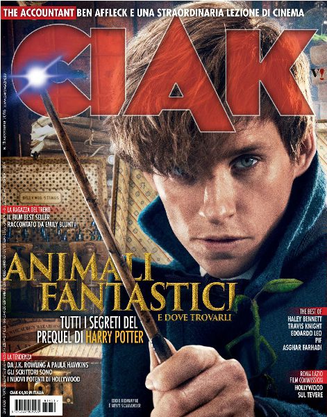 CIAK magazine side cover November 2016