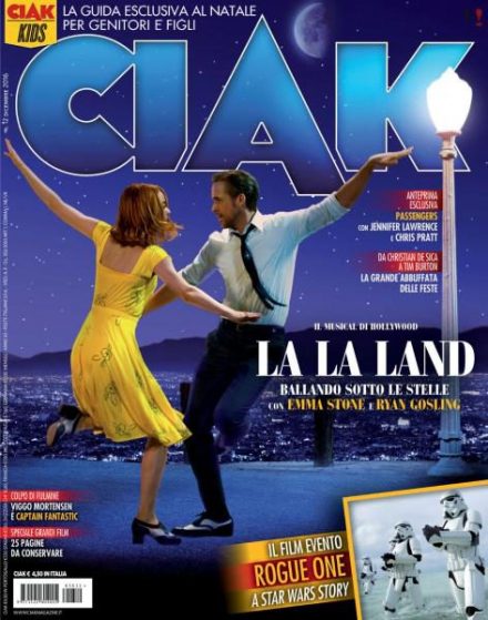 CIAK magazine side cover December 2016