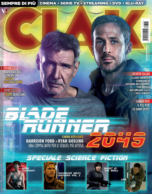 CIAK magazine side cover April 2017
