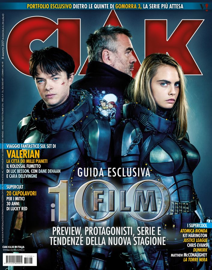 CIAK magazine side cover August 2017