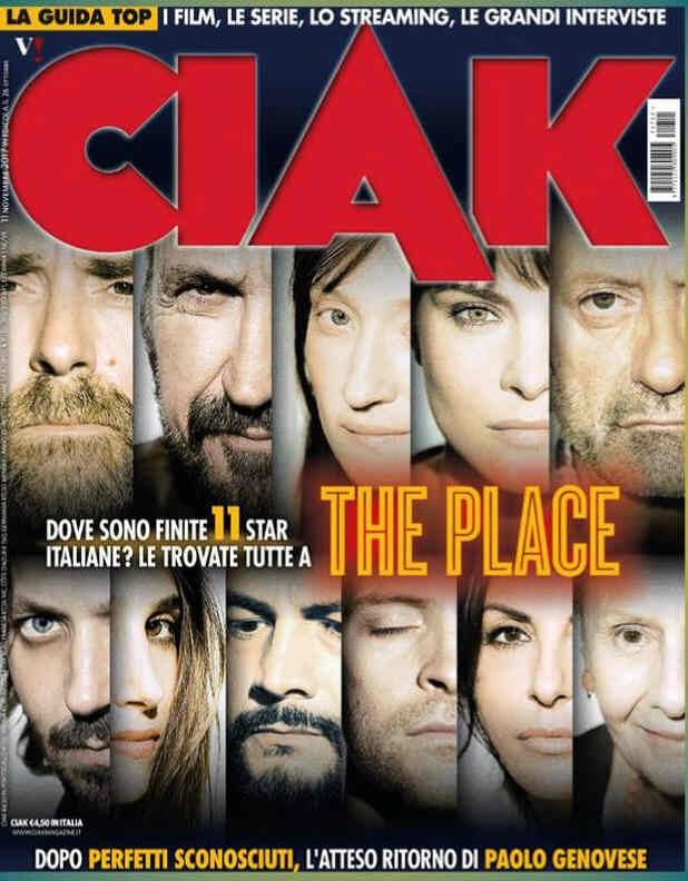 CIAK magazine side cover  November 2017