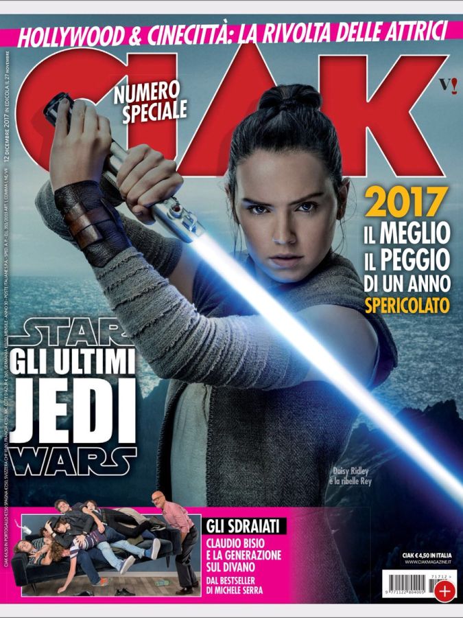 CIAK magazine side cover  December 2017