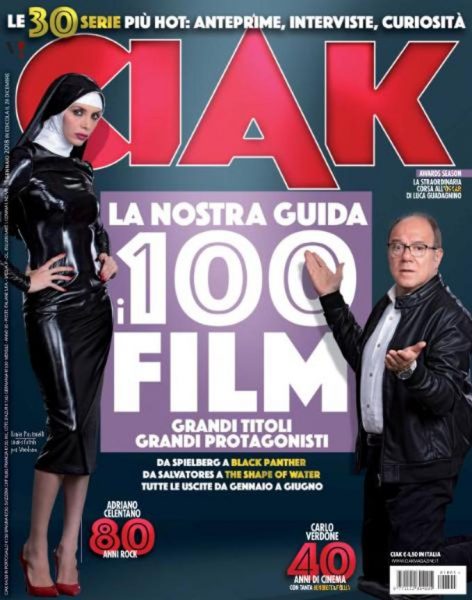 CIAK magazine side cover  January 2018