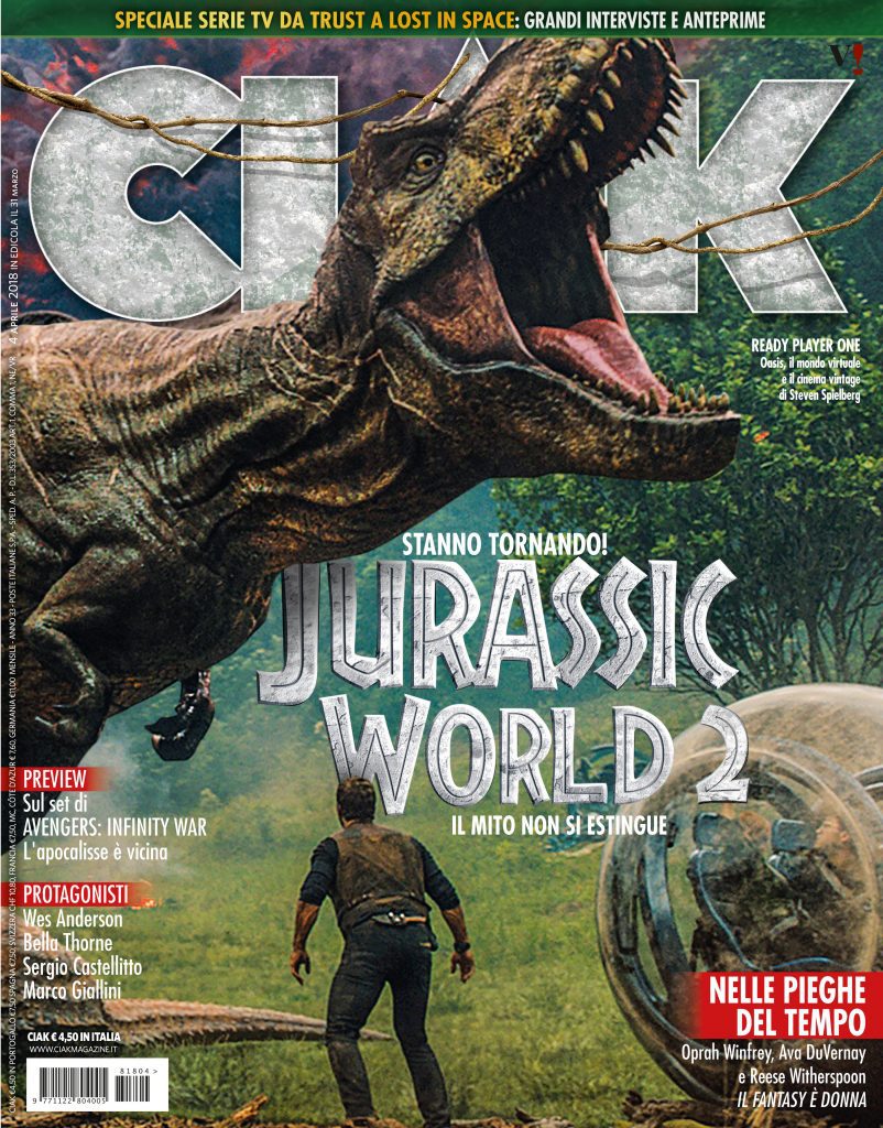 CIAK magazine side cover  April 2018