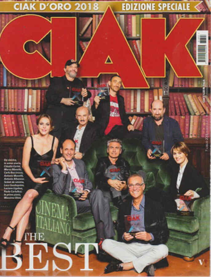 CIAK magazine side cover  July 2018
