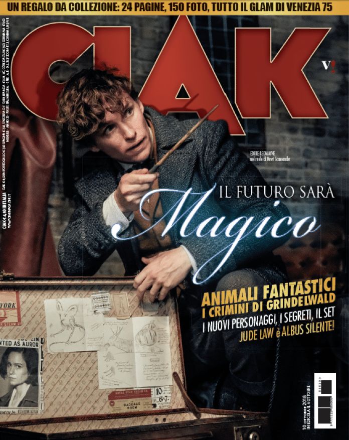 CIAK magazine side cover  October 2018