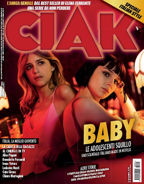 CIAK magazine side cover  November 2018