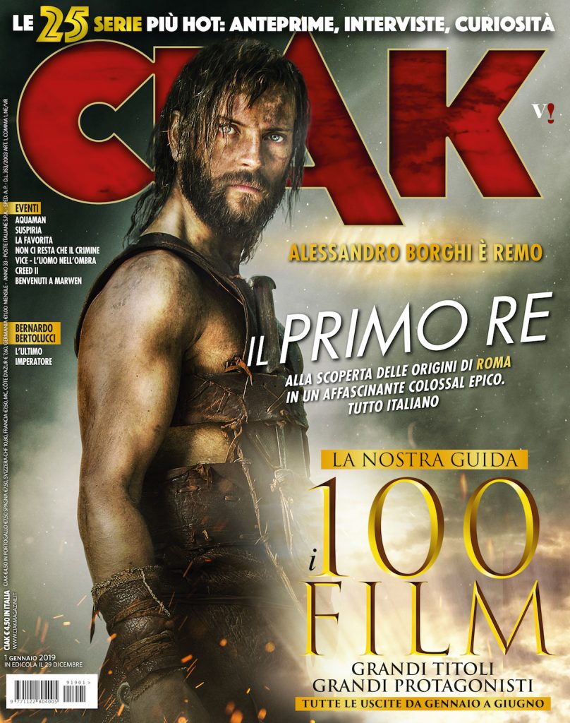 CIAK magazine side cover  January 2019