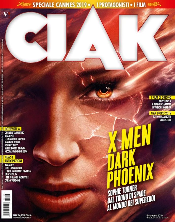 CIAK magazine side cover  June 2019
