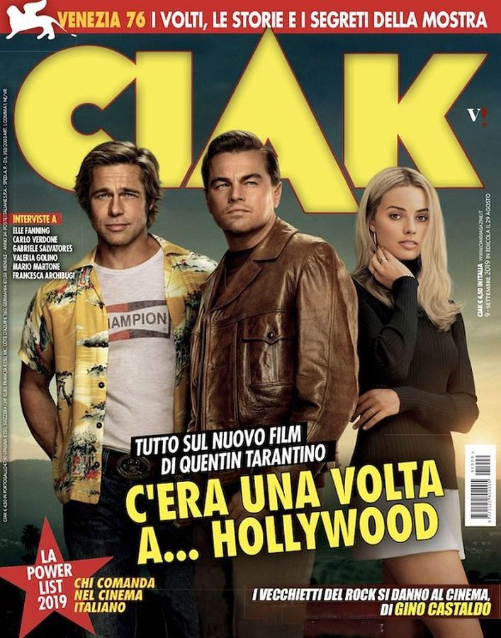 CIAK magazine side cover  September 2019