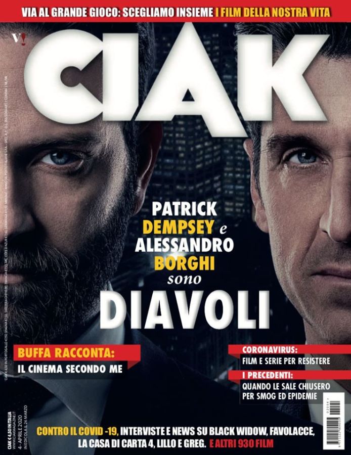 CIAK magazine side cover  April 2020