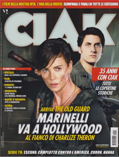 CIAK magazine side cover  July 2020