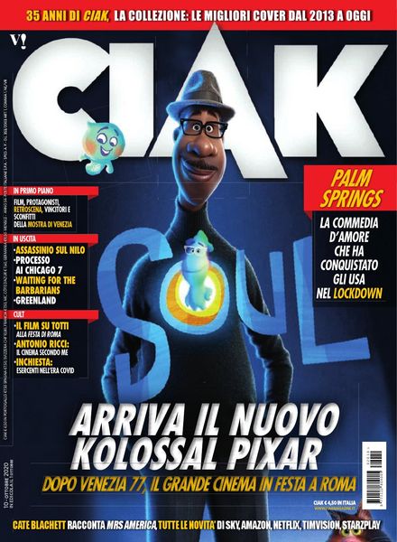 CIAK magazine side cover  October 2020