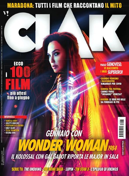 CIAK magazine side cover  January 2021